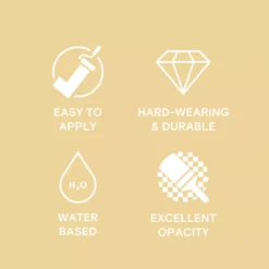 LickPro Eggshell Yellow 07 Emulsion Paint 2.5Ltr 12 LickPro Eggshell Yellow 07 Emulsion Paint 2.5Ltr -Famous Paint Store 661JY A4