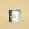LickPro Eggshell Yellow 07 Emulsion Paint 2.5Ltr