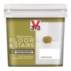 V33 Satin White Acrylic Floor & Stair Paint 750ml -Famous Paint Store 723GX P