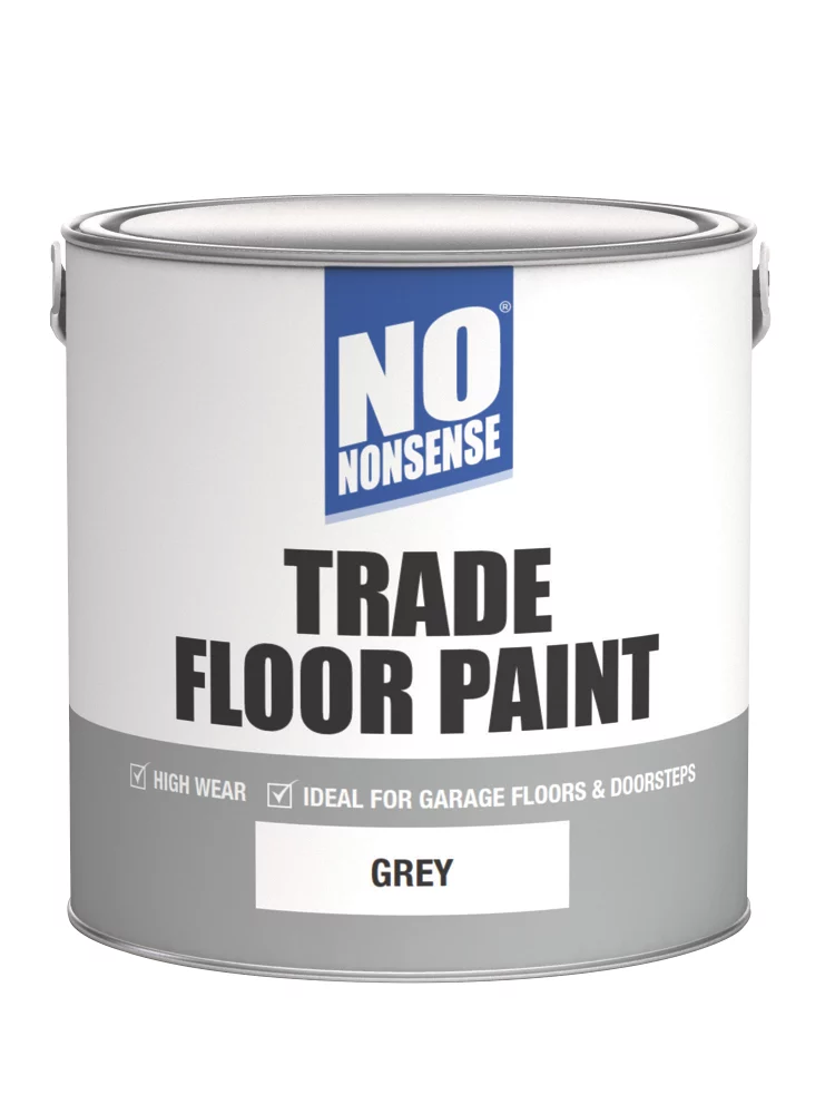 No Nonsense Trade Floor Paint Grey 2.5Ltr 3 No Nonsense Trade Floor Paint Grey 2.5Ltr