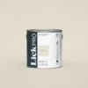 LickPro Eggshell White 05 Emulsion Paint 2.5Ltr -Famous Paint Store 749JY P