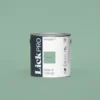 LickPro Matt Green 15 Emulsion Paint 2.5Ltr
