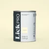 LickPro Eggshell Yellow 05 Emulsion Paint 5Ltr