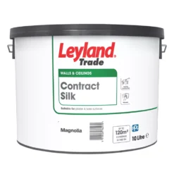 Leyland Trade Contract Silk Magnolia Emulsion Paint 10Ltr