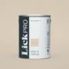 LickPro Matt Beige 01 Emulsion Paint 5Ltr