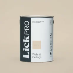 LickPro Matt Beige 01 Emulsion Paint 5Ltr