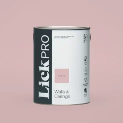 LickPro Matt Pink 05 Emulsion Paint 5Ltr