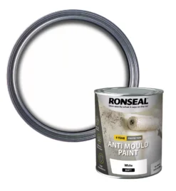 Ronseal Anti Mould Paint Matt White 2.5Ltr
