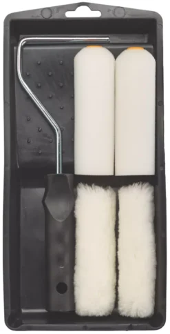 No Nonsense 4" Mini Roller & Tray Set 6 Pieces