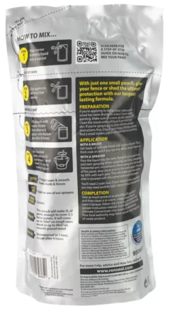 Ronseal Ultimate Fence Life Concentrate Treatment Red Cedar 5L From 950mlLtr -Famous Paint Store 847RV A3