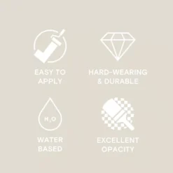 LickPro Matt Beige 03 Emulsion Paint 5Ltr -Famous Paint Store 850JY A4