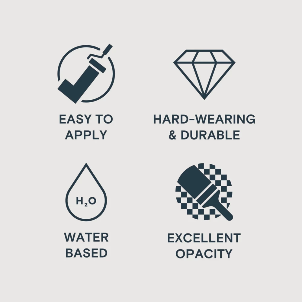 LickPro Eggshell Taupe 02 Emulsion Paint 5Ltr 7 LickPro Eggshell Taupe 02 Emulsion Paint 5Ltr - Image 5