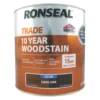 Ronseal Trade 10 Year Woodstain Satin Dark Oak 2.5Ltr 2 Ronseal Trade 10 Year Woodstain Satin Dark Oak 2.5Ltr -Famous Paint Store 866KH P
