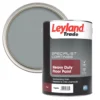 Leyland Trade Heavy Duty Floor Paint Frigate Grey 5Ltr -Famous Paint Store 88106 P