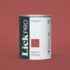 LickPro Eggshell Red 05 Emulsion Paint 5Ltr -Famous Paint Store 887JY P