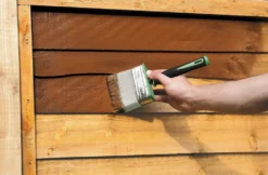 Ronseal Fence Life Plus Shed & Fence Treatment Dark Oak 9Ltr -Famous Paint Store 8892J A4
