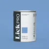 LickPro Eggshell Blue 10 Emulsion Paint 5Ltr -Famous Paint Store 894JX P