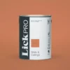 LickPro Eggshell Orange 04 Emulsion Paint 5Ltr