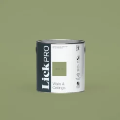LickPro Eggshell Green 18 Emulsion Paint 2.5Ltr