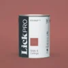 LickPro Matt Red 04 Emulsion Paint 5Ltr