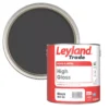 Leyland Trade High Gloss Black Trim Paint 2.5Ltr 2 Leyland Trade High Gloss Black Trim Paint 2.5Ltr -Famous Paint Store 96702 P