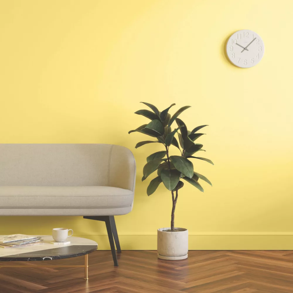 LickPro Eggshell Yellow 06 Emulsion Paint 5Ltr 8 LickPro Eggshell Yellow 06 Emulsion Paint 5Ltr - Image 6