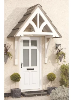 Ronseal 10-Year Exterior Wood Paint Satin White 750ml -Famous Paint Store 970FF A2