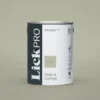 LickPro Matt Green 01 Emulsion Paint 5Ltr -Famous Paint Store 982JY P