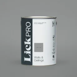 LickPro Matt Grey 06 Emulsion Paint 5Ltr