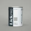 LickPro Matt Grey 11 Emulsion Paint 5Ltr -Famous Paint Store 991JX P